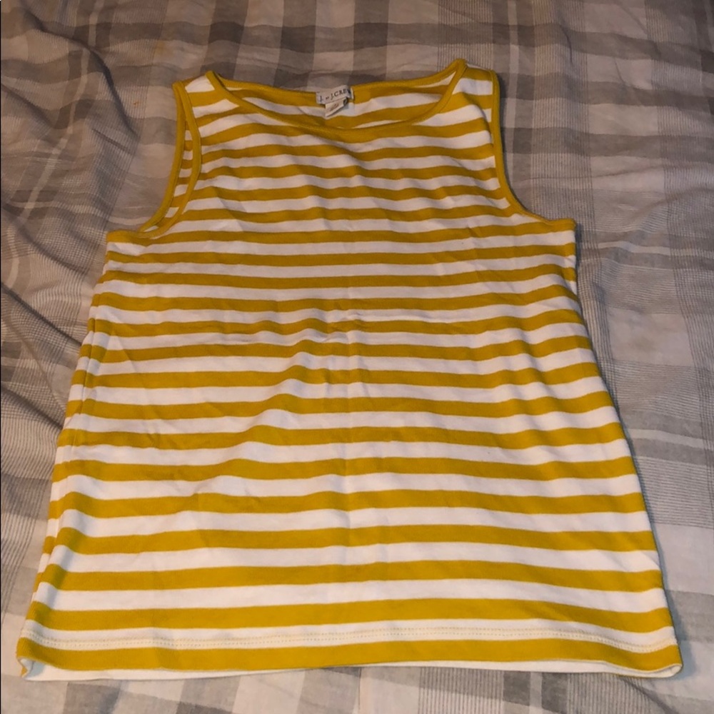 J. Crew striped tank top